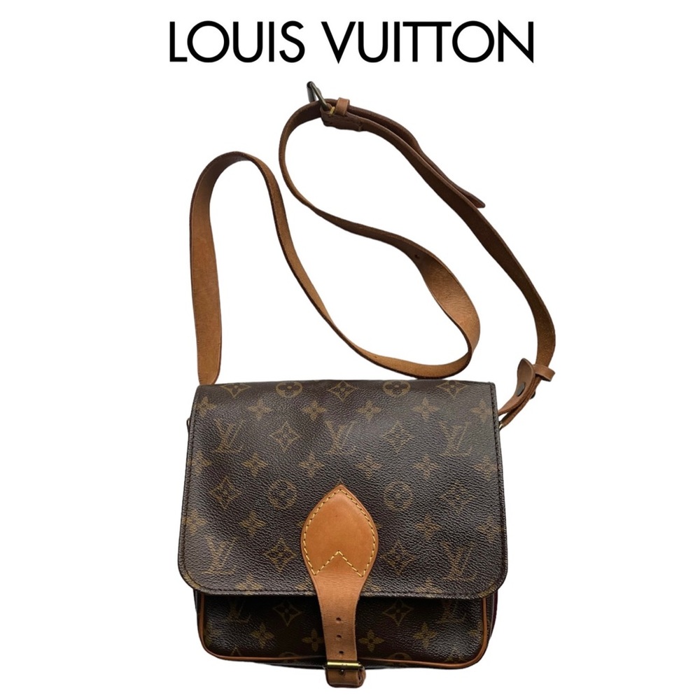 💯 Louis Vuitton Shoulder Monogram Cartesier